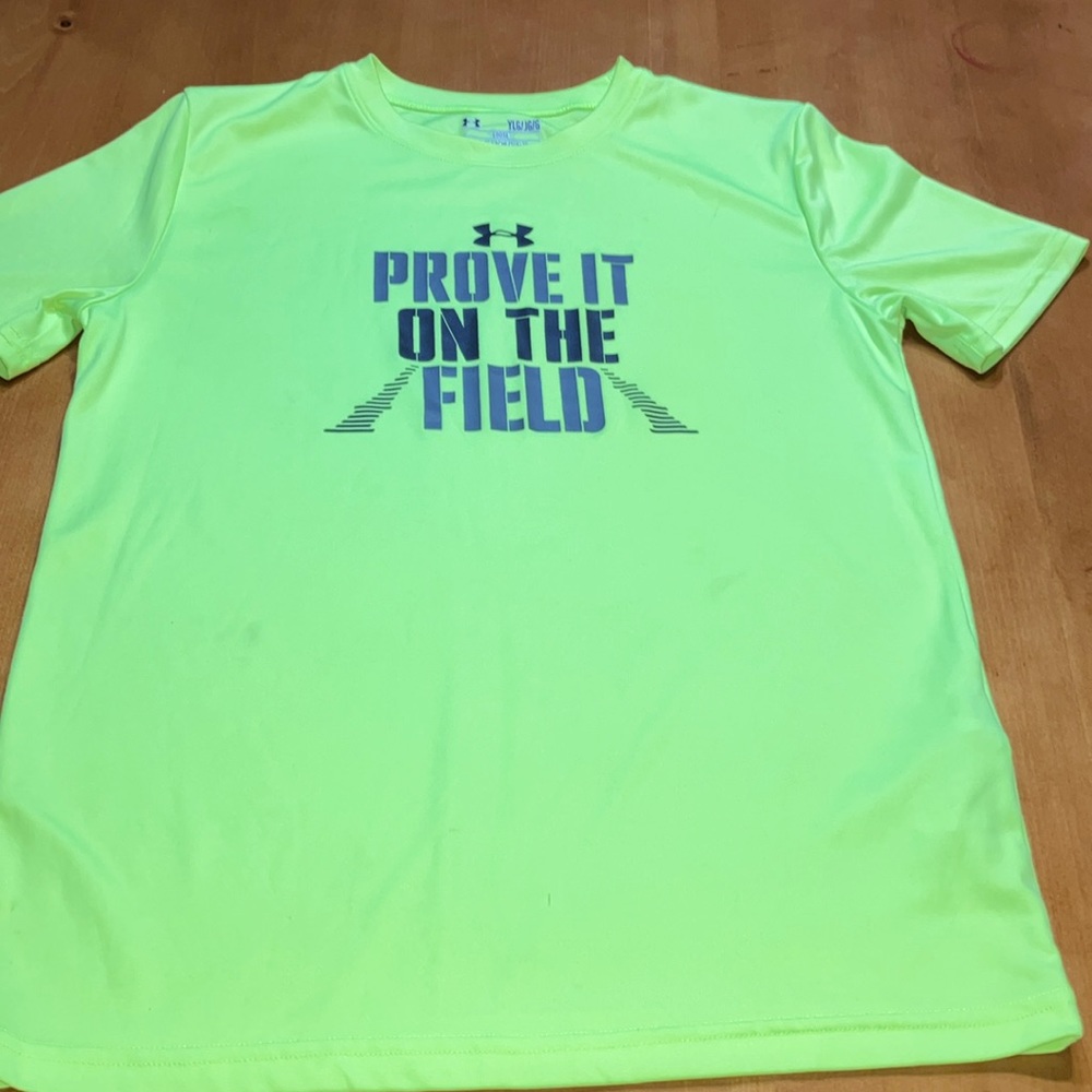 Under Armour Youth Size Large heat gear